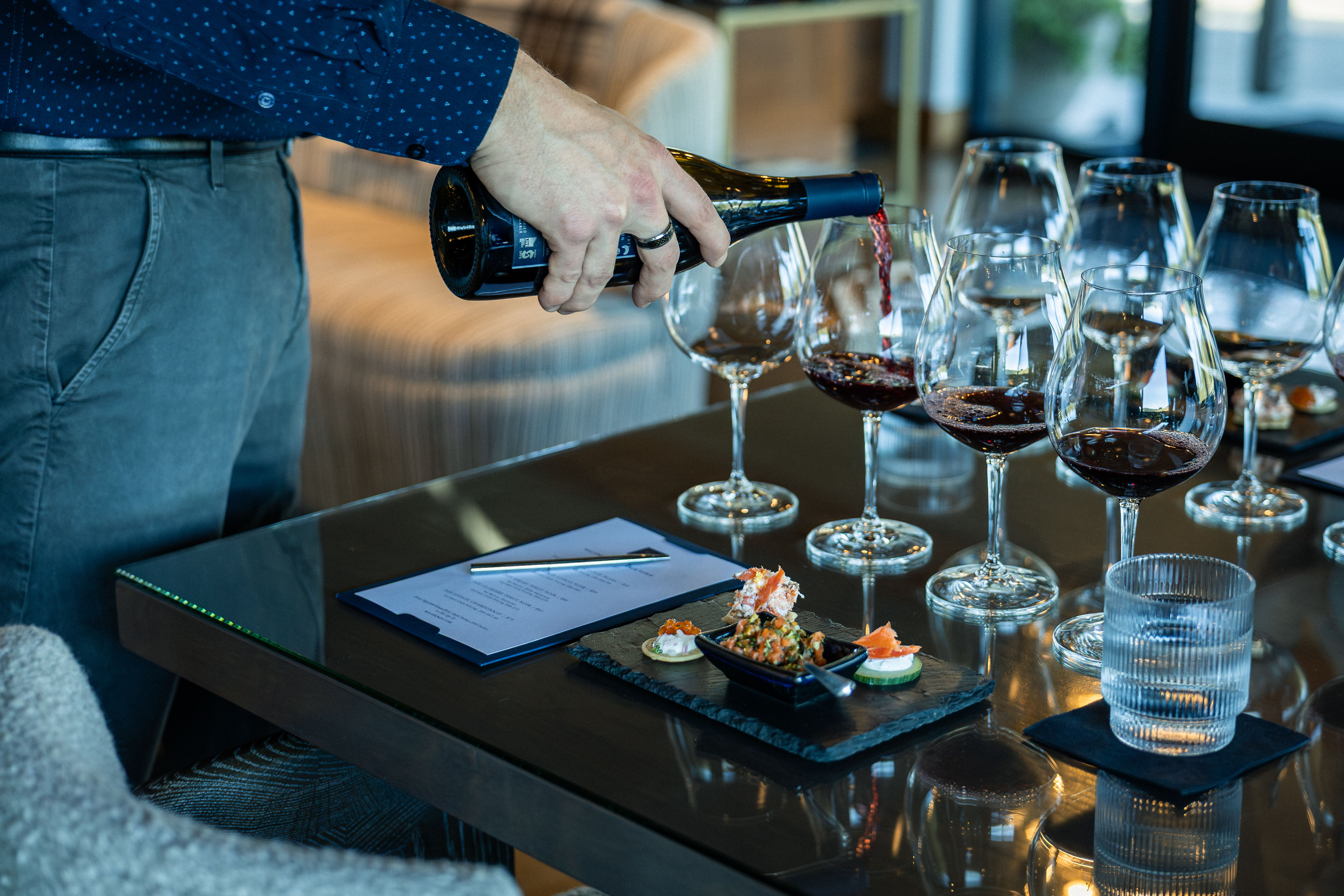 Pinot meets the pacific tasting